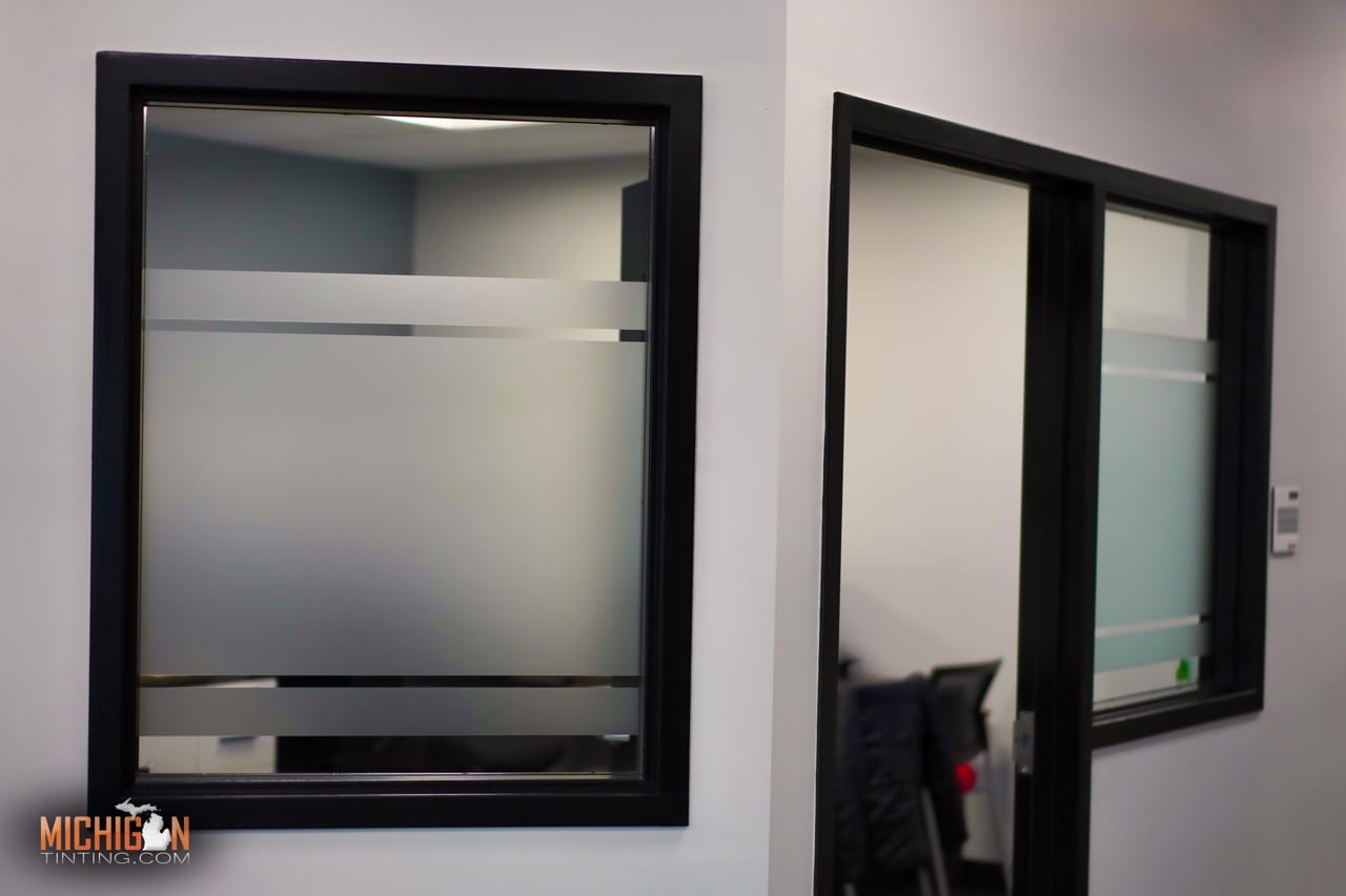 Frosted & Custom window film, Michigan